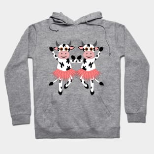 Cute and funny cows Hoodie